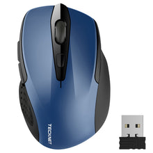 Carica l'immagine nel visualizzatore di Gallery, TECKNET PRO Mouse Senza Fili, 2600DPI, Durata delle batterie di 24 Mesi, 2.4G - Ilgrandebazar