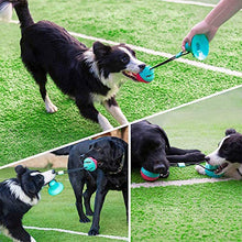 Carica l'immagine nel visualizzatore di Gallery, VZATT Pet Palla con Ventosa, Giocattoli da Masticare per Cani, Gioco blu