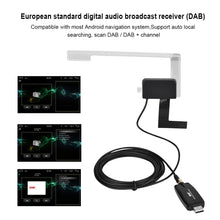 Carica l'immagine nel visualizzatore di Gallery, Zunate Auto Dab + Ricevitore Radio Dab, Connettore Adattatore Antenna default