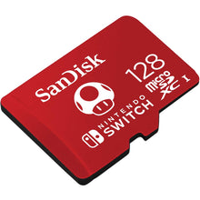 Carica l'immagine nel visualizzatore di Gallery, SanDisk MicroSDXC UHS-I Scheda per Nintendo Switch 128 128 GB, Rosso (Red)