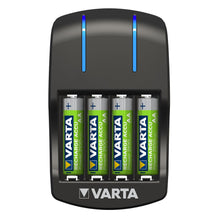 Carica l'immagine nel visualizzatore di Gallery, Varta Plug Charger Caricabatterie per 4 AA/AAA, Include 4 Pile - Ilgrandebazar