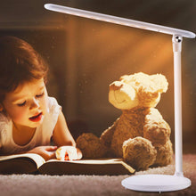 Carica l'immagine nel visualizzatore di Gallery, Lampada Scrivania 36 LED USB, Ricaricabile con 180° Moderno, Bianco