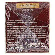 Carica l'immagine nel visualizzatore di Gallery, Twinings - Tè nero, aromatizzato alla pesca - 50 g
