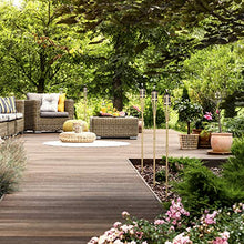 Carica l'immagine nel visualizzatore di Gallery, Relaxdays Set da 10 Candele per Giardino, Fiaccola ad Olio in bambù, con...
