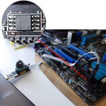 Carica l'immagine nel visualizzatore di Gallery, KeeYees SOP8 SOIC8 Test Clip per EEPROM 25CXX / + Programmatore - Ilgrandebazar