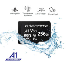 Carica l'immagine nel visualizzatore di Gallery, ARCANITE, 256 GB MicroSDXC scheda di memoria con adattatore - UHS-I 256 - Ilgrandebazar