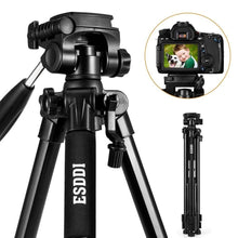 Carica l'immagine nel visualizzatore di Gallery, Treppiede - ESDDI 170 cm Treppiedi Fotocamera Alluminio Compatto TP-35 - Ilgrandebazar