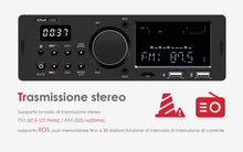 Carica l'immagine nel visualizzatore di Gallery, Autoradio Bluetooth RDS ieGeek, Stereo 60WX4 Supporta... - Ilgrandebazar