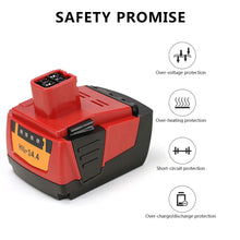 Carica l'immagine nel visualizzatore di Gallery, POWERAXIS 14.4V 3.0Ah Li-ion Utensili Elettrici Batteria