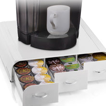 Carica l'immagine nel visualizzatore di Gallery, Mind Reader 'Anchor' per 36 K-Cup Dolce Gusto/Keurig/Verismo/CBTL Bianco - Ilgrandebazar