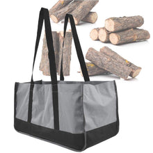 Carica l'immagine nel visualizzatore di Gallery, Borsa a Tracolla Resistente Durevole Legno, Robusta Grigio E Nero - Ilgrandebazar