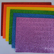 Carica l'immagine nel visualizzatore di Gallery, Baker Ross Lettere Autoadesive Glitterate in Gommapiuma (confezione da 850) - Ilgrandebazar
