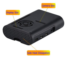 Carica l'immagine nel visualizzatore di Gallery, iuniker Case per Raspberry Pi 4, ABS 4...