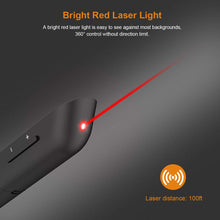 Carica l'immagine nel visualizzatore di Gallery, Puntatore Laser, Doosl Presentatore Wireless Presentazione Powerpoint da Nero