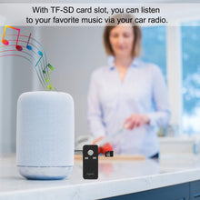 Carica l'immagine nel visualizzatore di Gallery, Aigital Ricevitore Bluetooth Adattatore Audio Portatile Wireless Auto Grigio - Ilgrandebazar