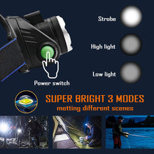 Carica l'immagine nel visualizzatore di Gallery, SunTop Lampade da Testa LED, Torce testa LED per attività all'aperto,... - Ilgrandebazar