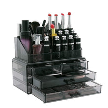 Carica l'immagine nel visualizzatore di Gallery, Display4top cosmetico dell' organizzatore di 4 Cassettiere Fuliggine - Ilgrandebazar
