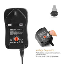 Carica l'immagine nel visualizzatore di Gallery, gutreise 30 W 100 - 240 V a 4,5 V, 3 5 9 7.5 6 12 V UE Plug... - Ilgrandebazar