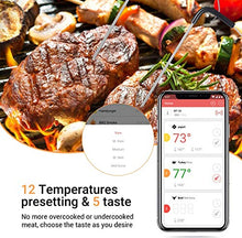 Carica l'immagine nel visualizzatore di Gallery, Inkbird Wireless Bluetooth BBQ termometro Barbecue Thermometer+2 Sensors