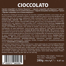 Carica l'immagine nel visualizzatore di Gallery, Note D'Espresso Cioccolato Preparato Solubile in Capsule per Bevanda al... - Ilgrandebazar