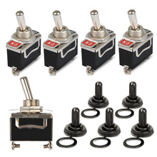 Carica l'immagine nel visualizzatore di Gallery, OFNMY 5pcs Metal KN3-101 interruttore a bilanciere con coperchio 2 pin 15 V... - Ilgrandebazar