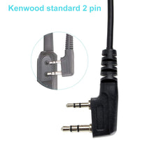 Carica l'immagine nel visualizzatore di Gallery, Retevis Cuffie Walkie Talkie 2 Pin Gola Microfono Auricolare 5 Stücke, nero - Ilgrandebazar
