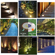 Carica l'immagine nel visualizzatore di Gallery, Luci Solari Esterno Giardino Faretti Led,VIRIDI 4 pezzi 10 Led Faretto...
