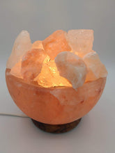 Carica l'immagine nel visualizzatore di Gallery, Lampada in Sale dell'Himalaya a forma di Braciere. - Ilgrandebazar