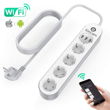 Carica l'immagine nel visualizzatore di Gallery, KinCam Multipresa Ciabatta Elettrica WiFi, Smart #1 Wifi Prese - Ilgrandebazar