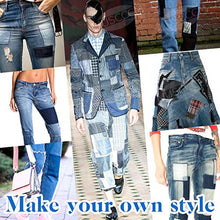 Carica l'immagine nel visualizzatore di Gallery, MUSCCCM Toppe termoadesive, 15 Pezzi Jeans per Vestiti Stile Semplice - Ilgrandebazar