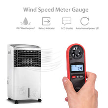 Carica l'immagine nel visualizzatore di Gallery, Proster LCD Anemometro Digitale Impermeabile Misuratore del Vento Red - Ilgrandebazar