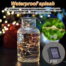 Carica l'immagine nel visualizzatore di Gallery, flintronic Catena Luminosa Solare, Luci Solari Esterno, 8 Modi #1 Pc 100led