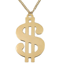 Carica l'immagine nel visualizzatore di Gallery, WIDMANN COLLANA DOLLARO ORO IN METALLO - Ilgrandebazar