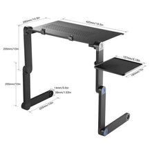 Carica l'immagine nel visualizzatore di Gallery, Mksutary Supporto PC Portatile Pieghevole Tavolo per PC, Tavolino Laptop... - Ilgrandebazar