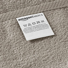 Carica l'immagine nel visualizzatore di Gallery, AmazonBasics - Set di asciugamani ad 2 teli bagno + 4 asciugamani, Platino - Ilgrandebazar