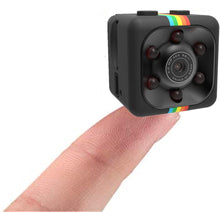 Carica l'immagine nel visualizzatore di Gallery, Mini telecamera SQ11 HD, Sansnail con visione notturna e risoluzione 1080p (colore nero)