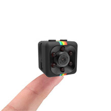 Carica l'immagine nel visualizzatore di Gallery, Mini telecamera SQ11 HD, Sansnail con visione notturna e risoluzione 1080p (colore nero)
