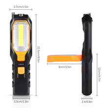 Carica l'immagine nel visualizzatore di Gallery, Haofy LED Work Light, luce di ispezione COB ricaricabile con 4 Torce1 - Ilgrandebazar
