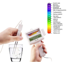 Carica l'immagine nel visualizzatore di Gallery, PH Tester, Portable 2 in 1 0026 CL2 Misuratore di Livello Pattern 1 - Ilgrandebazar