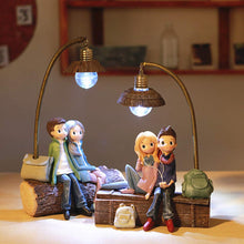 Carica l'immagine nel visualizzatore di Gallery, Vosarea mini auricolari coppia resina lampada da 11.5 x 9 x 16.5cm, As Shown - Ilgrandebazar