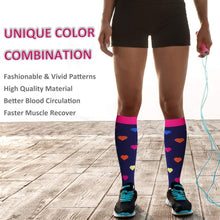 Carica l'immagine nel visualizzatore di Gallery, ACTINPUT Calze a Compressione Graduata per Uomo E Donna (20-25 mmHg),Ideali per Sportive, Corsa, Escursioni, Ciclismo, Medici, Gravidanza, Viaggi in Aereo