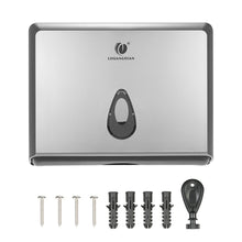 Carica l'immagine nel visualizzatore di Gallery, Anself CHUANGDIAN Distributore Carta Asciugamani Parete Bagno Silver - Ilgrandebazar
