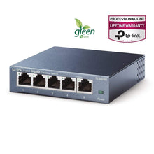 Carica l'immagine nel visualizzatore di Gallery, TP-Link TL-SG105 Switch 5 Porte Gigabit, 10/100/1000 Mbps, 5 Porte, Bianco - Ilgrandebazar