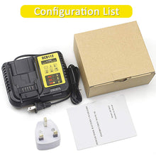 Carica l'immagine nel visualizzatore di Gallery, Waitley Caricabatteria DCB112 per batterie Dewalt 10,8 V 14,4 V 18 V 2A... - Ilgrandebazar