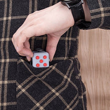 Carica l'immagine nel visualizzatore di Gallery, FIDGETARIAN Fidget Cube Blu Mimetico Grigio - Ilgrandebazar
