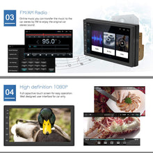 Carica l'immagine nel visualizzatore di Gallery, 2 Din Android 7.1 In Dash Video Player, KX1018 Musica S3 Quad Core 16GB ROM - Ilgrandebazar