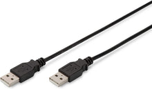 Carica l'immagine nel visualizzatore di Gallery, ASSMANN Electronic 1.0m USB 2.0 A/A cavo USB 1 m USB A Nero