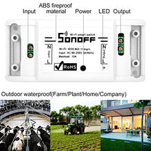 Carica l'immagine nel visualizzatore di Gallery, ANRIS Sonoff Basic WiFi Interruttore 03-Sonoff+Custodia impermeabile IP66 - Ilgrandebazar