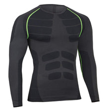Carica l'immagine nel visualizzatore di Gallery, Bwiv Maglia a Compressione Uomo Manica Lunga Asciugatura Rapida da... - Ilgrandebazar