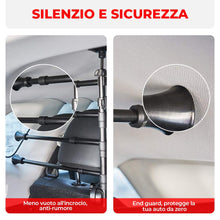 Carica l'immagine nel visualizzatore di Gallery, ISSYZONE Divisori Auto per Cani, Lunghezza Regolabile Poggiatesta per...